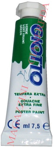 GIOTTO TEMPERA TUBO ML 7,5 VERDE